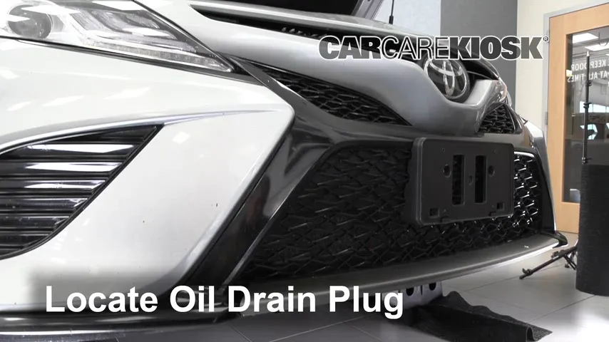 2020 Toyota Camry XSE 3.5L V6 Huile Changer l'huile et le filtre à huile